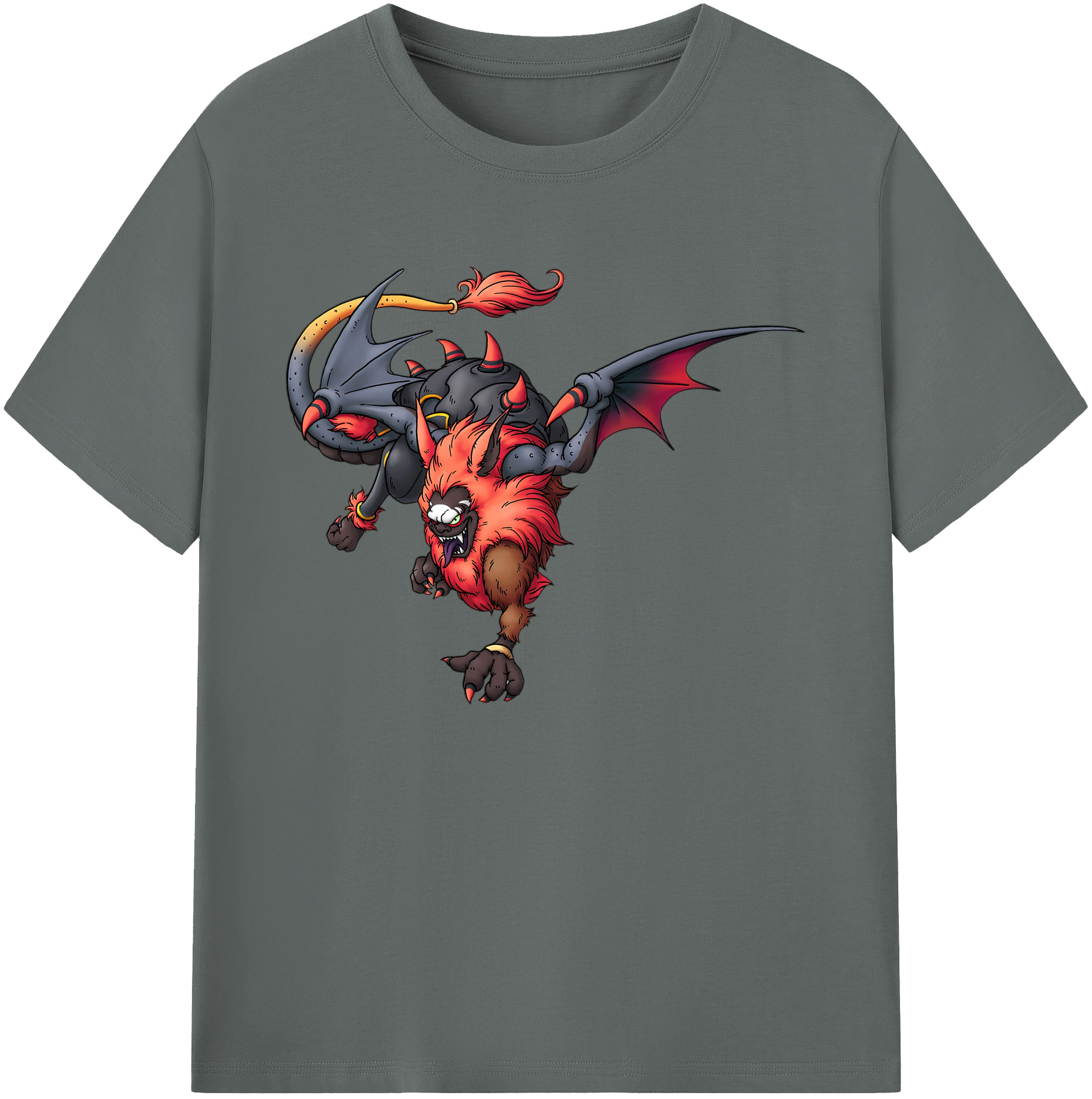 （画像用） ドラゴンクエスト Doragon Kuesuto Dragon Quest 綿100％ メンズ半袖Tシャツ｜肌触りやわらか＆通気性